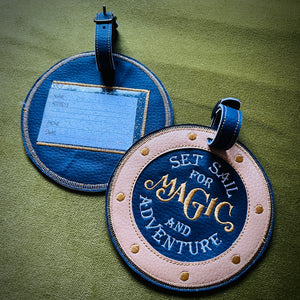 Mouse Boat Luggage Tag Choice of Ships