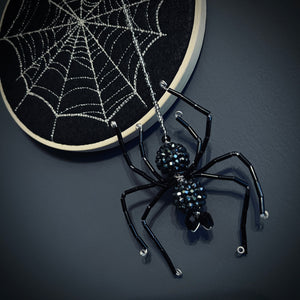 Arachnid Embroidered Hoop