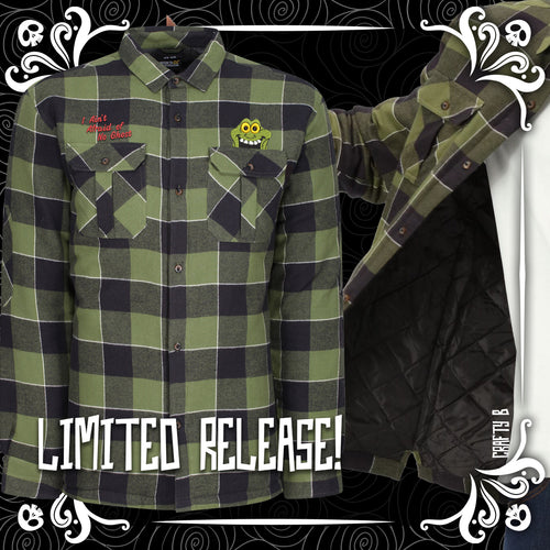 Limted Release Peekaboo Little Spud Lined Checked Shirt