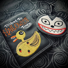 Load image into Gallery viewer, Ducky and Ted Halloween Town Luggage Accessories
