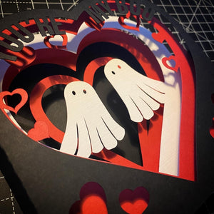3D You're My Boo  Card - Little Ghosts