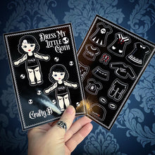 Load image into Gallery viewer, Dress My Little Goth Sticker sheets!