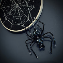 Load image into Gallery viewer, Arachnid Embroidered Hoop