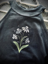 Load image into Gallery viewer, Boo-tanical Daisies Turtle Neck Vest Top