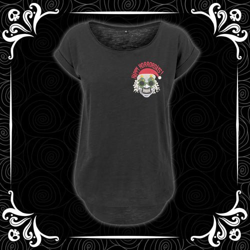 Happy Horrordays Art Slub Tee