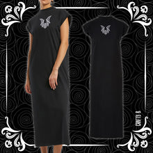 Load image into Gallery viewer, Batty Long Line Extended Shoulder Dress