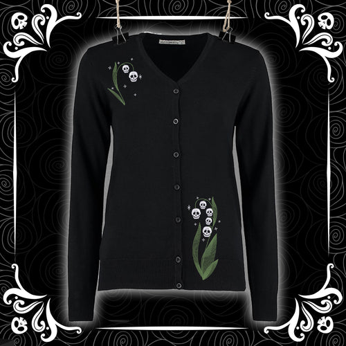 Boo-tanicals V-Neck Cardigan
