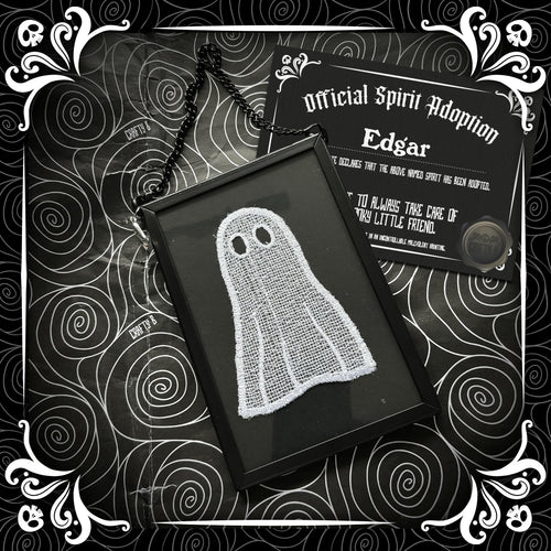 Adopt a Spirit - Framed Lace Ghostie