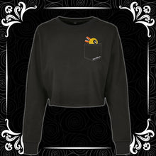 Load image into Gallery viewer, Ducky Little Nightmare Cropped Sweatshirt