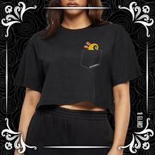 Load image into Gallery viewer, Ducky Little Nightmare Cropped Tee