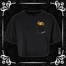 Load image into Gallery viewer, Ducky Little Nightmare Cropped Tee