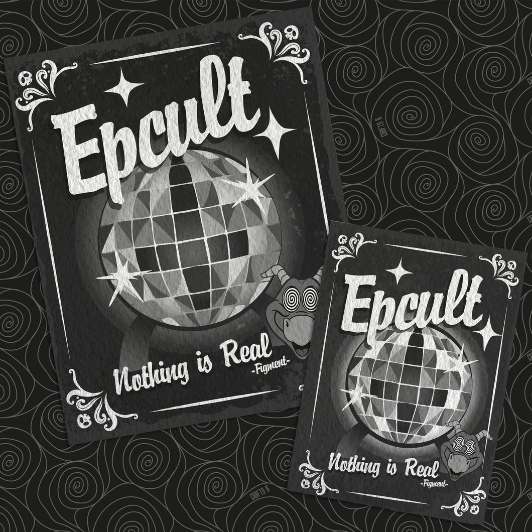 Epcult - Nothing is Real! Retro Print