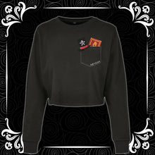 Load image into Gallery viewer, Shadow Man Team Villain Cropped Sweatshirt