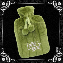 Load image into Gallery viewer, Hot Water Bottle with Embroidered Cover