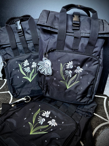 Boo-tanicals Roll Top midi Rucksack