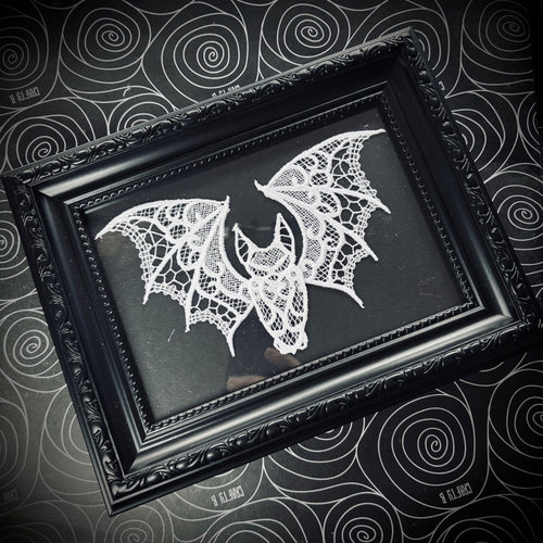 Framed Lace Bat