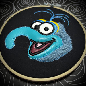 Gonzo Embroidered Hoop