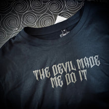 Load image into Gallery viewer, Devil Made me Do It - Cropped Tee