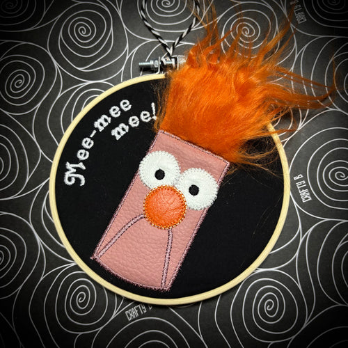 Mee-mee Beaker Embroidered Hoop