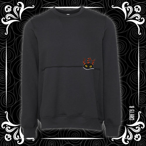 Harlequin Monster Little Nightmare Raw Edge Crew Neck