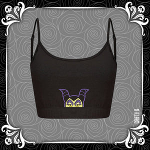 Mistress of Mayhem Team Villain Sustainable Cropped Cami Top