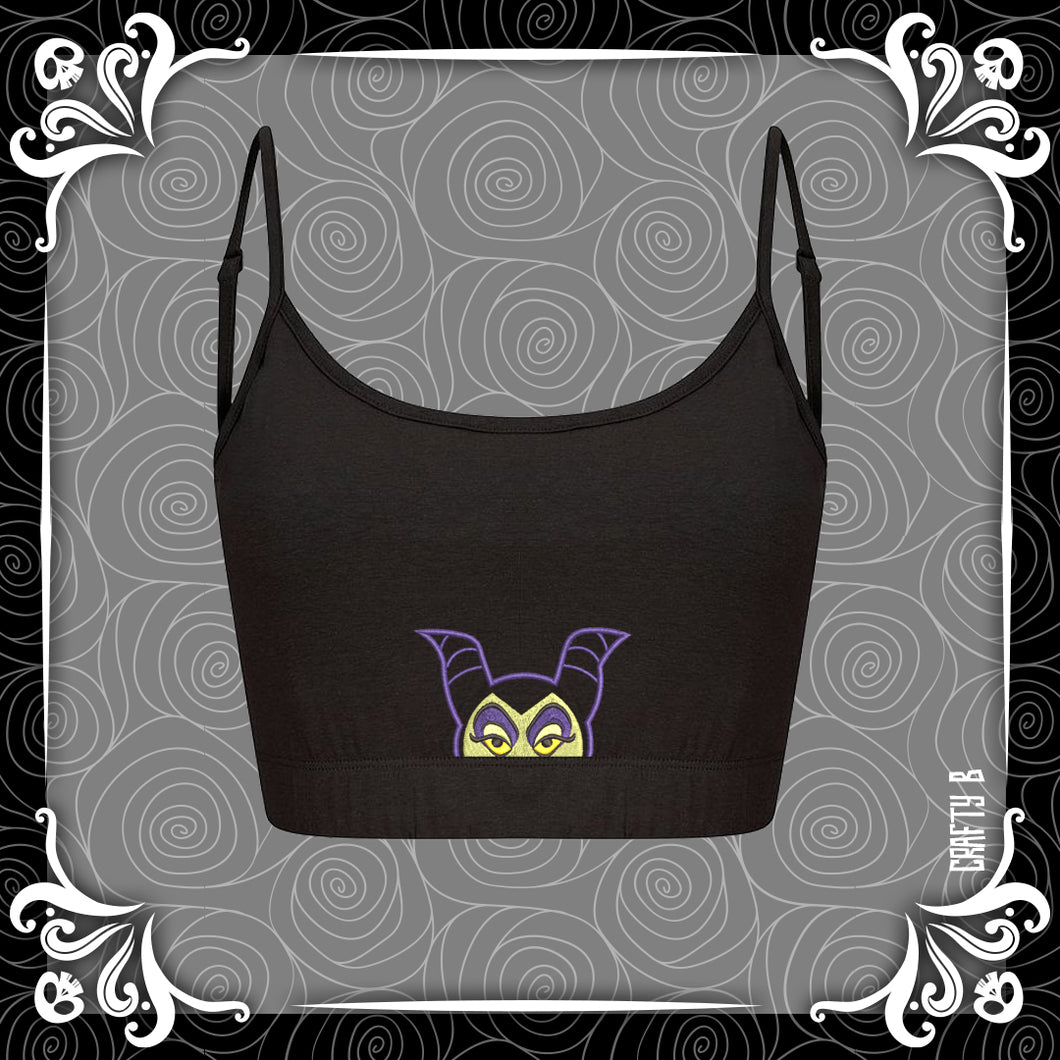 Mistress of Mayhem Team Villain Sustainable Cropped Cami Top