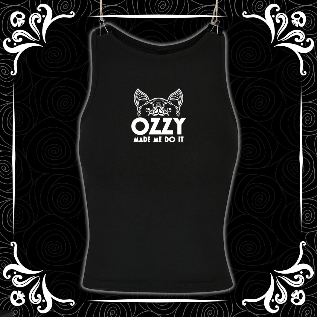 Ozzy made me do it  Racer Back Vest