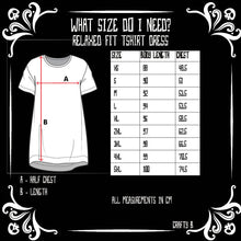 Load image into Gallery viewer, DGoth Relaxed Tee Dress