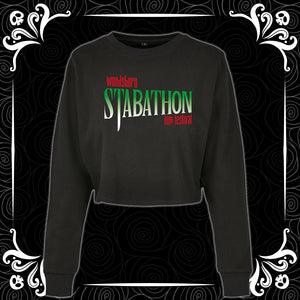 Scary Movie Stabathon Cropped Sweathshirt