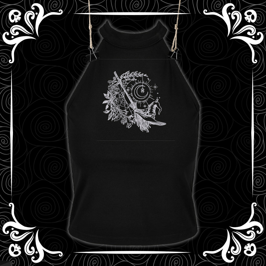 Season of the Witch Turtle Neck Vest Top