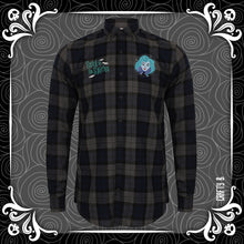 Load image into Gallery viewer, Haunted Send in the Spirits Soft Checked Shirt