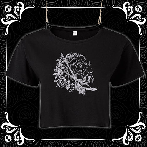 Season of the Witch Cropped Tee