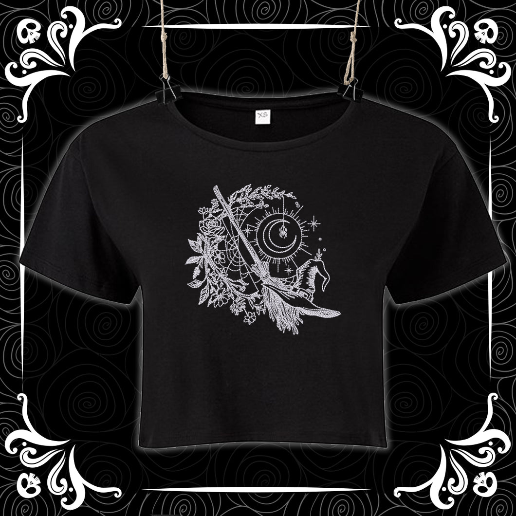 Season of the Witch Cropped Tee
