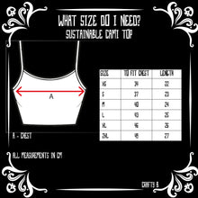 Load image into Gallery viewer, Shadow Man Team Villain Sustainable Cropped Cami Top