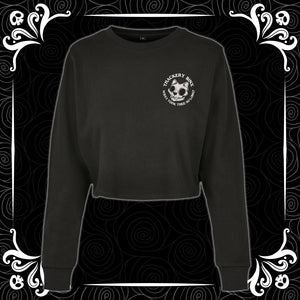 Twist the Bones Cropped Sweathshirt