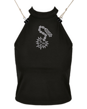 Load image into Gallery viewer, Flail Mary Turtle Neck Vest Top