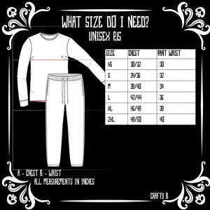 Official Sandy Claws Nice List Personalised Long Sleeve Adult Unisex Pyjamas