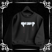 Load image into Gallery viewer, Vamp Bite Cropped Sweatshirt