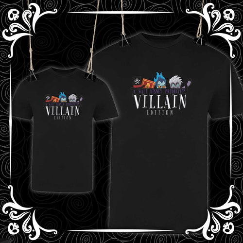 Team Villain Short Sleeve Tees - Family sizes