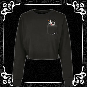 Zero Little Nightmare Cropped Sweatshirt