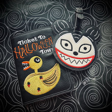 Load image into Gallery viewer, Ducky and Ted Halloween Town Luggage Accessories