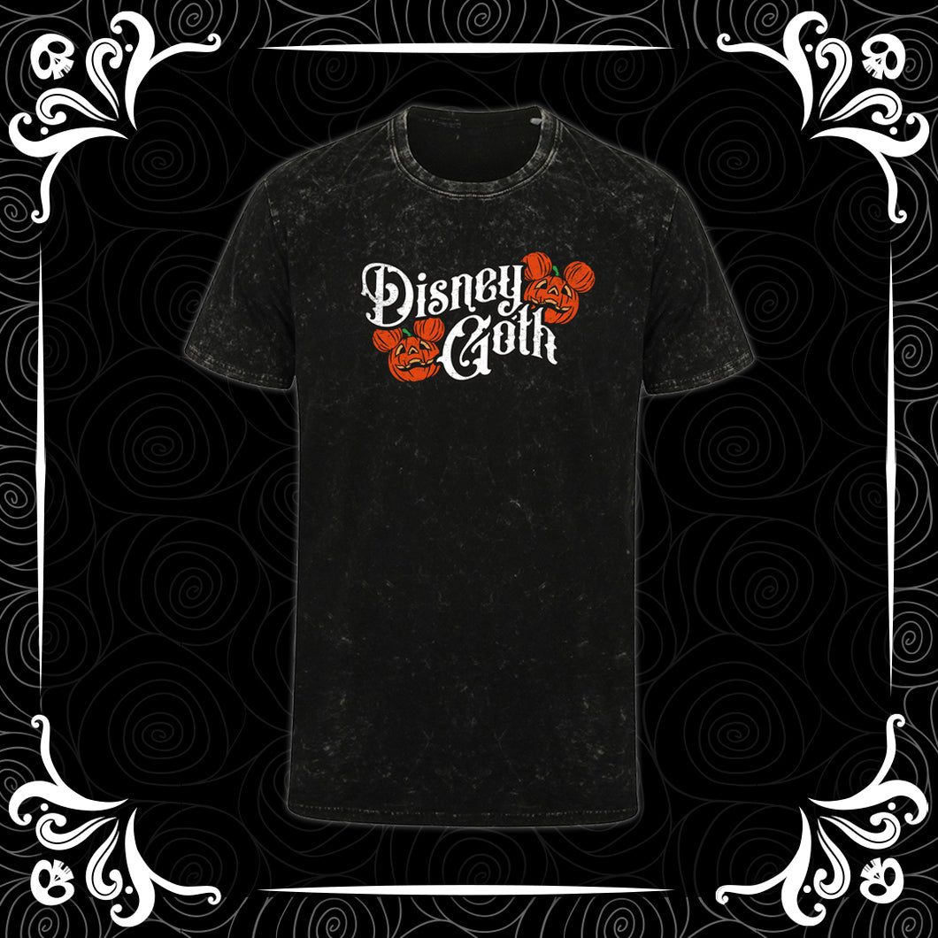 Vintage Style D-Goth Acid Washed Tee