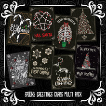 Load image into Gallery viewer, Set of 8 A5 Creepmas Cards