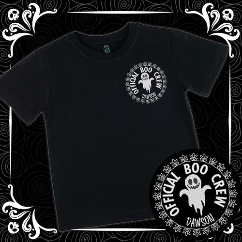 Personalised Official Boo Crew Youth Tees