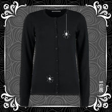 Load image into Gallery viewer, Spider Crew Neck Cardigan