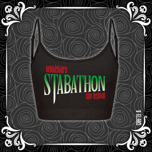 Stabathon Sustainable Cropped Cami Top