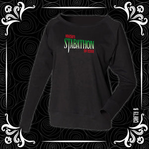 Stabathon Film Festival Slash Neck Lounge Sweater