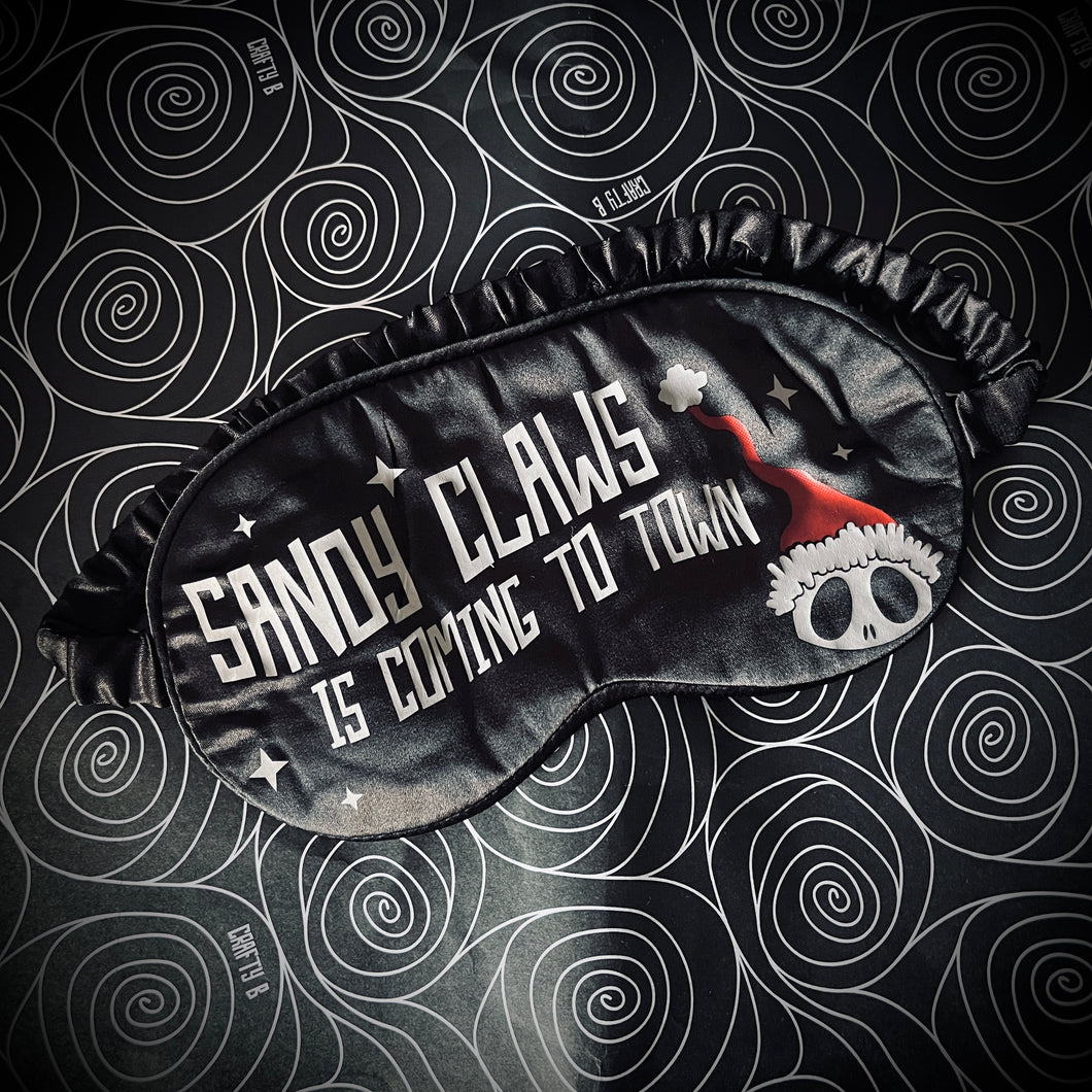 Sandy Claws is Coming... Sleep Mask