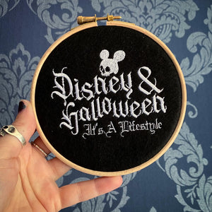 Its a Lifestyle Embroidered Hoop