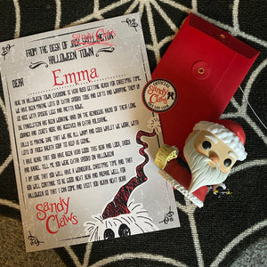 Personalised Letter from Sandy Claws